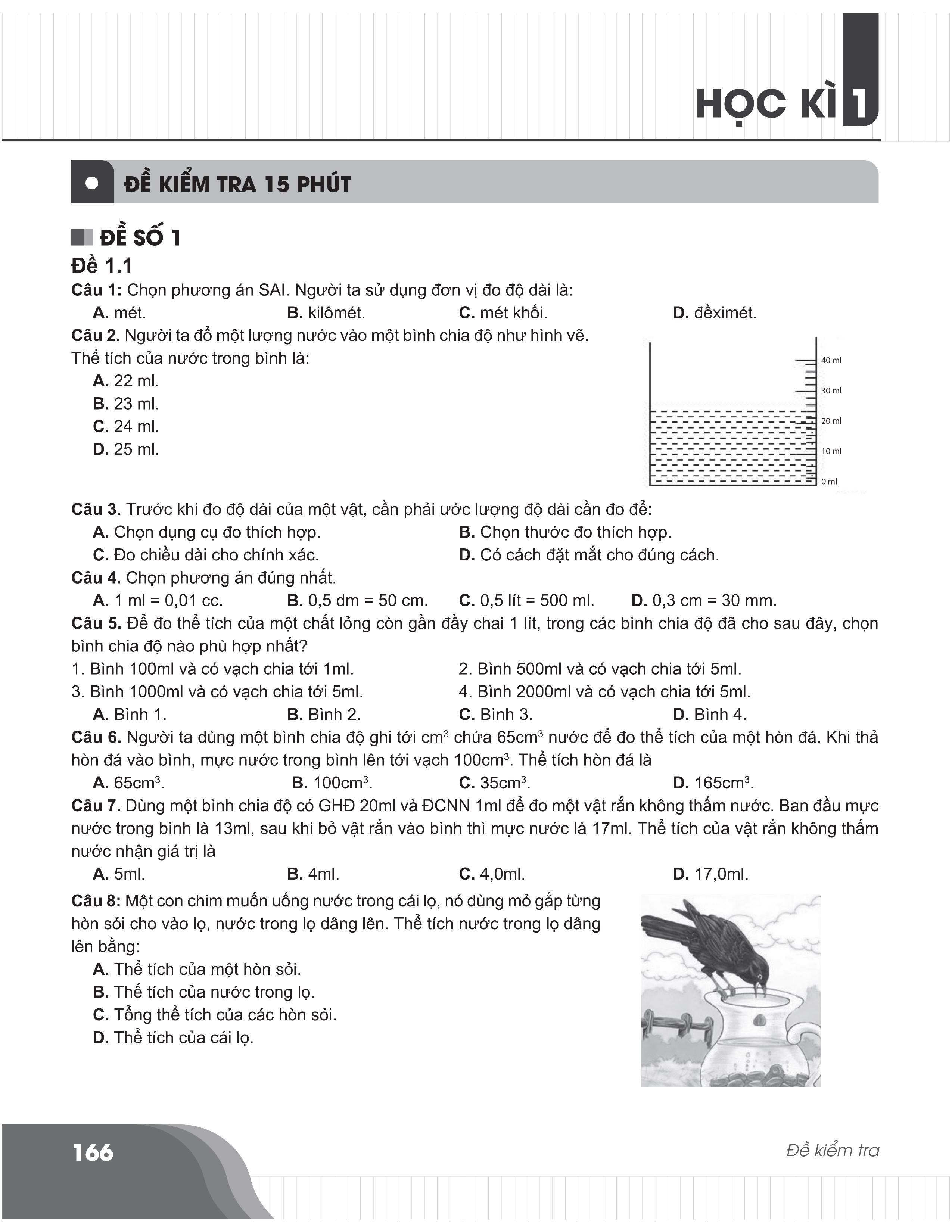 Bí quyết chinh phục điểm cao Vật lí 6 - NXB ĐHQGHN - Củng cố, ôn luyện, tham khảo - Kiến thức chuyên đề - Lí thuyết trọng tâm - Bài tập củng cố - Đề kiểm tra và đáp án - Thi trực tuyến