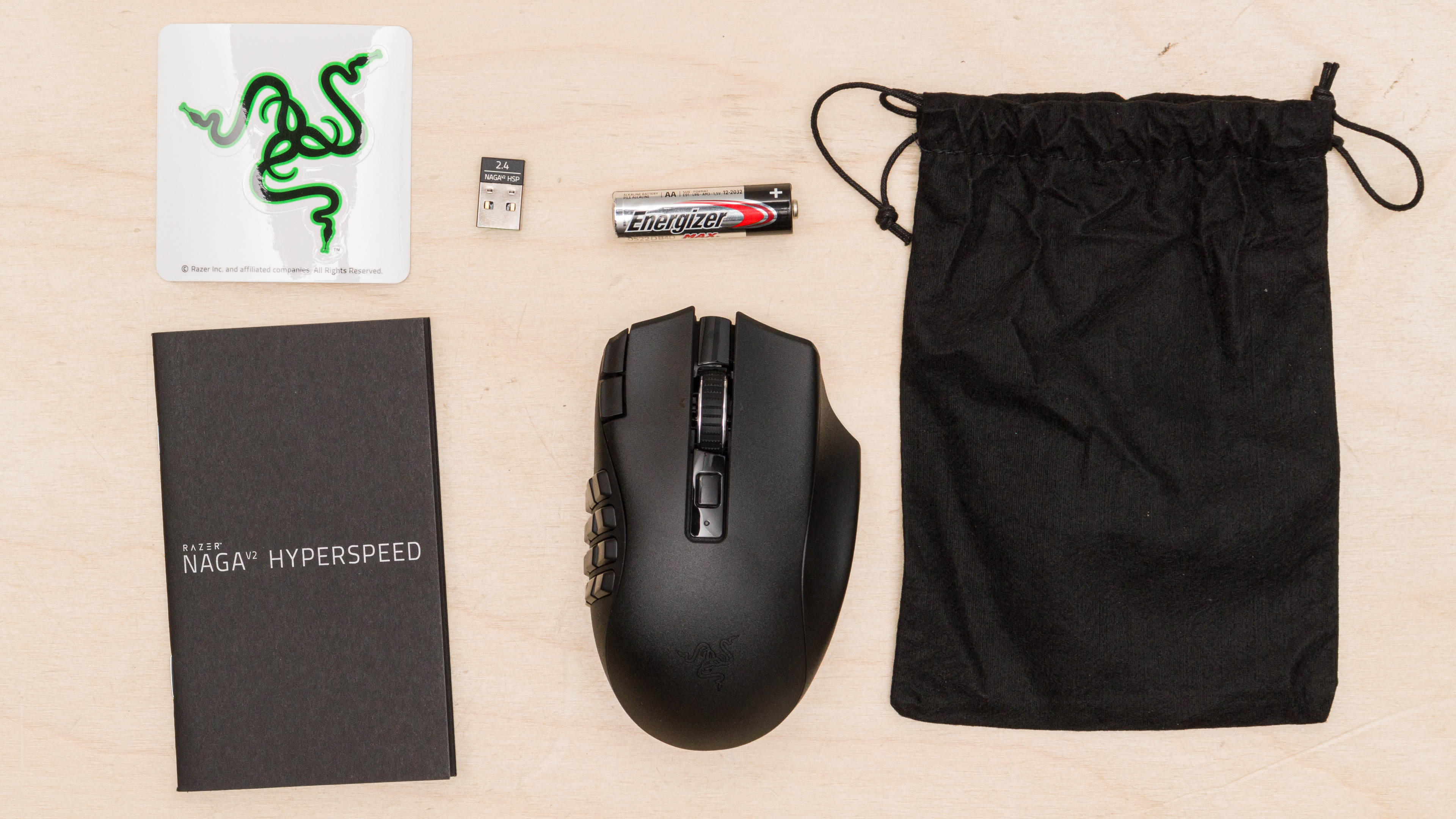 Chuột Razer Naga V2 HyperSpeed-Wireless MMO Gaming Mouse_Mới, hàng chính hãng