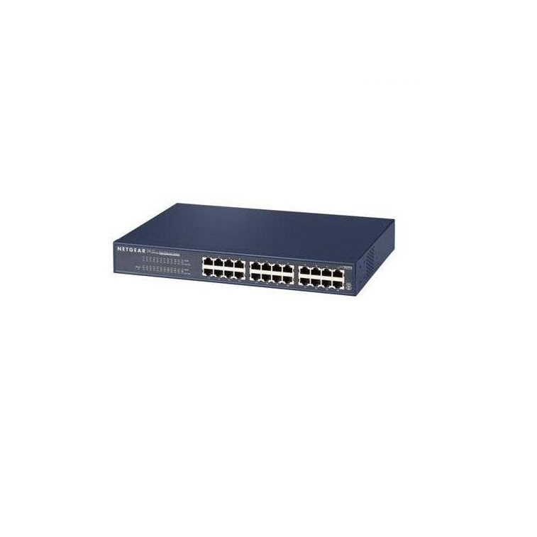 Bộ Thiết Bị Chia Mạng 24 Cổng Switch Netgear JFS524 Fast Ethernet Unmanaged 24 Port 10/100Mbps - Hàng Chính Hãng