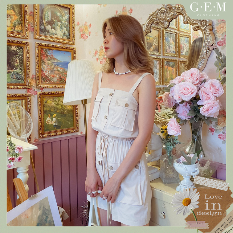 Jump ngắn hai dây thắt eo Feren Jump Gem Clothing SP060610