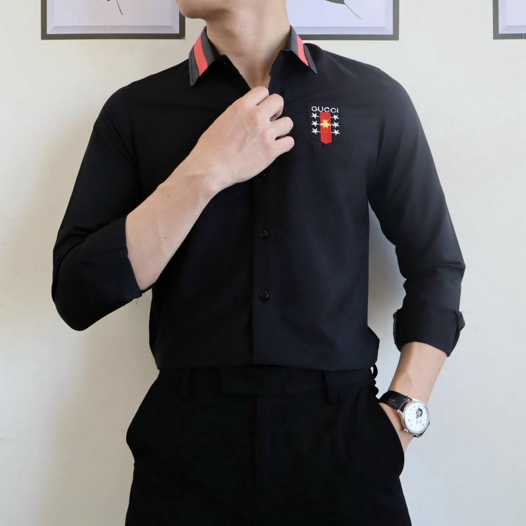 ÁO SƠ MI NAM HỌA TIẾT IN ĐỘC ĐÁO TẠO ĐIỂM NHẤN CHO PHONG CÁCH THỜI THƯỢNG TINH TẾ SIÊU PHẨM VIỆT HÀNG MỚI