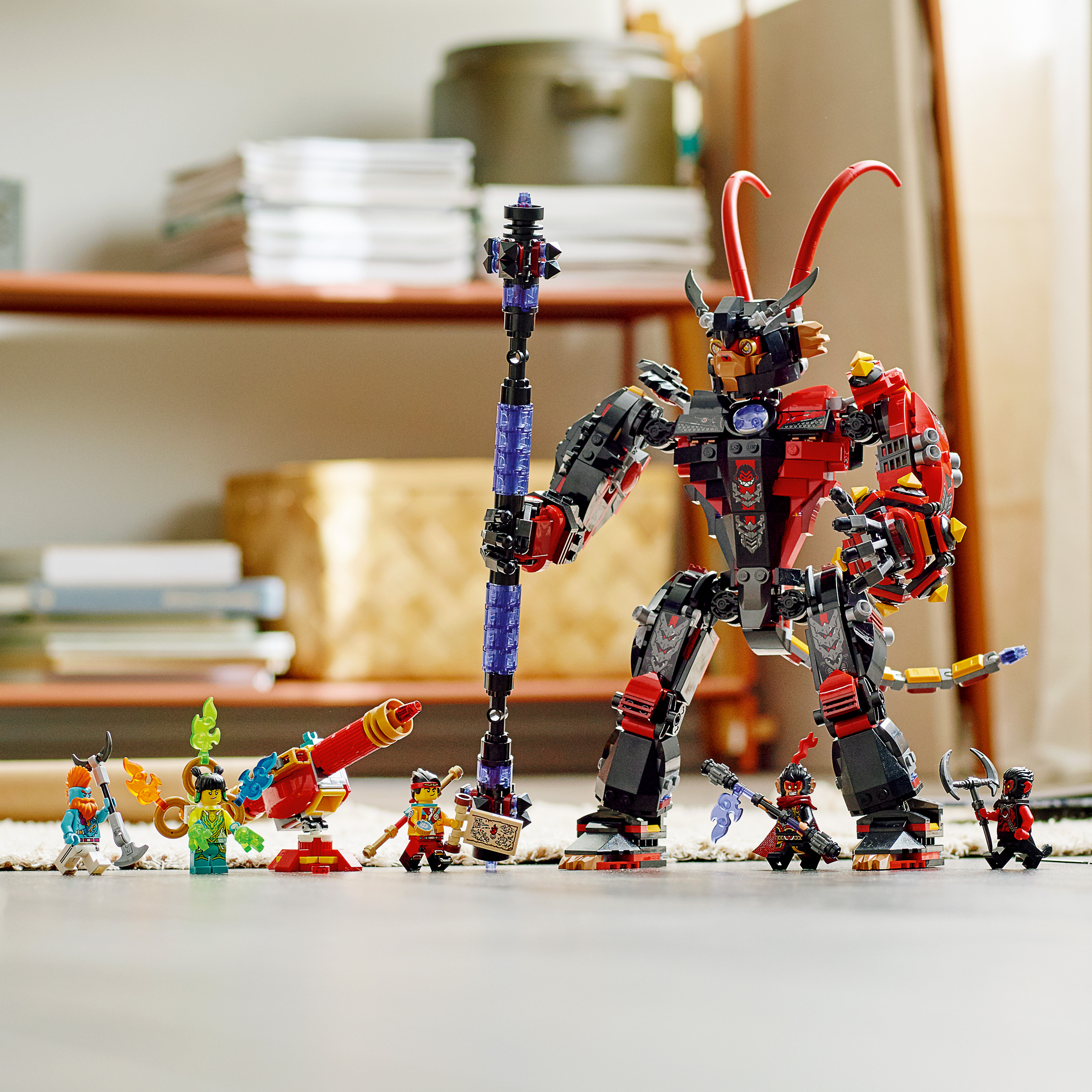 LEGO 80033 MONKIE KID Chiến Giáp của Hắc Hầu Vương (893 chi tiết)