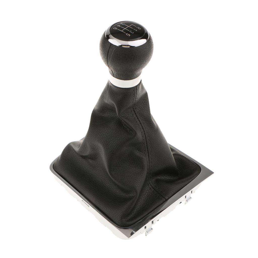6 Speed Car Gear Shift Knob Gaitor Boot with Cover