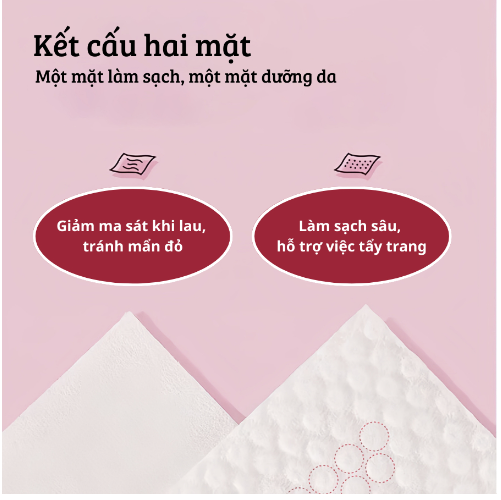 Khăn giấy lau đa năng gấu dâu LOTSO bịch lớn 200 tờ, khăn lau mặt dùng 1 lần, chất cotton mềm mịn GD761-RutLotso