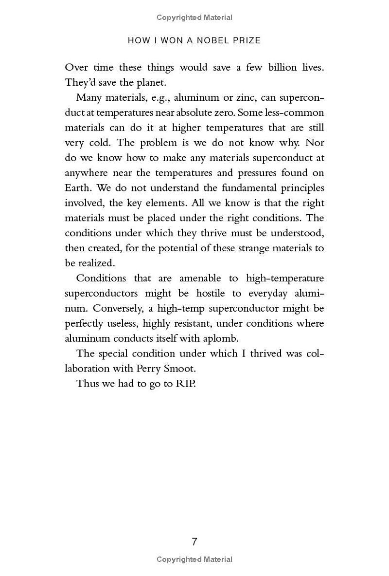 Sách ngoại văn: How I Won A Nobel Prize