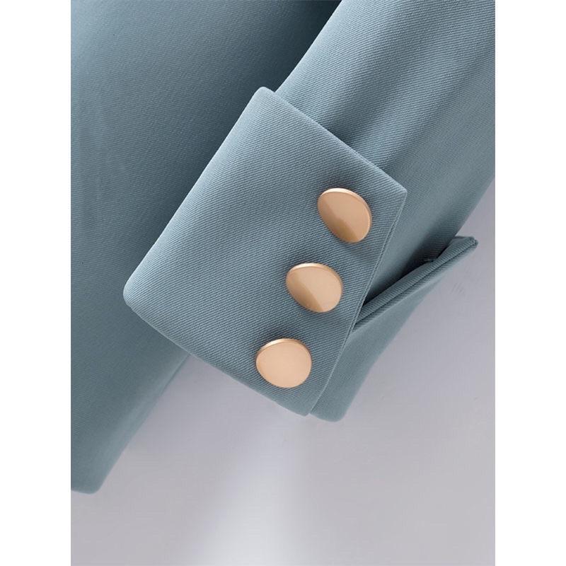 Áo khoác blazer nữ dáng xuông phong cách hàn quốc mẫu mới chất đẹp mã RB05
