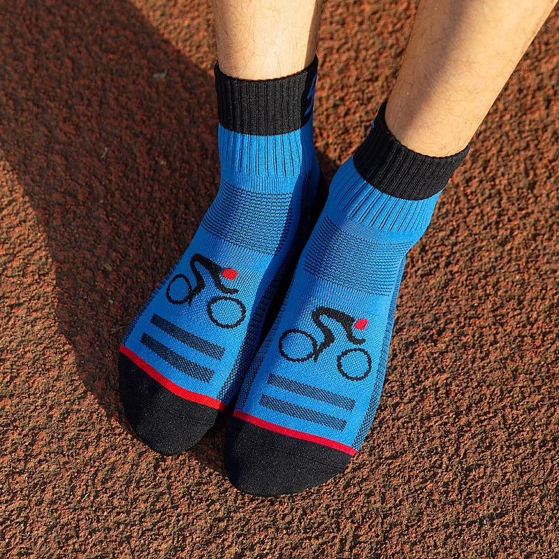 Đôi Vớ Thể Thao Bằng Nylon Thoáng Khí Chống Trượt Dành Cho Nam Nữ