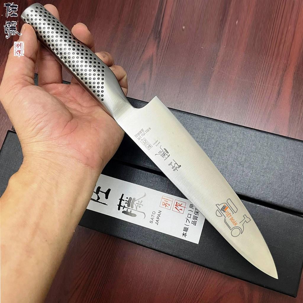 DAO SATO ĐẲNG CẤP SIÊU BÉN Mẫu Mới. Công Nghệ ĐÚC NGUYÊN KHỐI NHẬT BẢN. Dao thái Sashimi, Phi lê