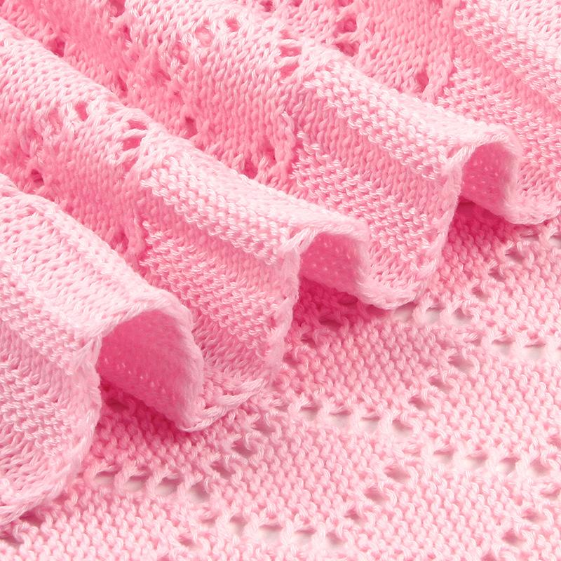 Chăn Bộ Bé Cotton Dệt Kim Mùa Hè Thứ Cho Trẻ Sơ Sinh Đầm Xe Đẩy Chăn Quần Áo Cobertor Infantil Bọc Hàng Tháng Trẻ Em Chần Gòn
