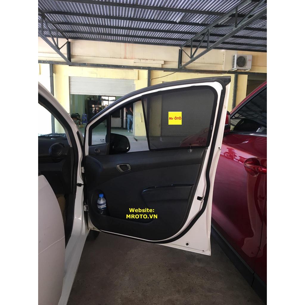 Rèm Che Nắng Xe Chevrolet Spark Lite Loại 1. Cam Kết Dày dặn, Chuẩn Khít Theo Xe