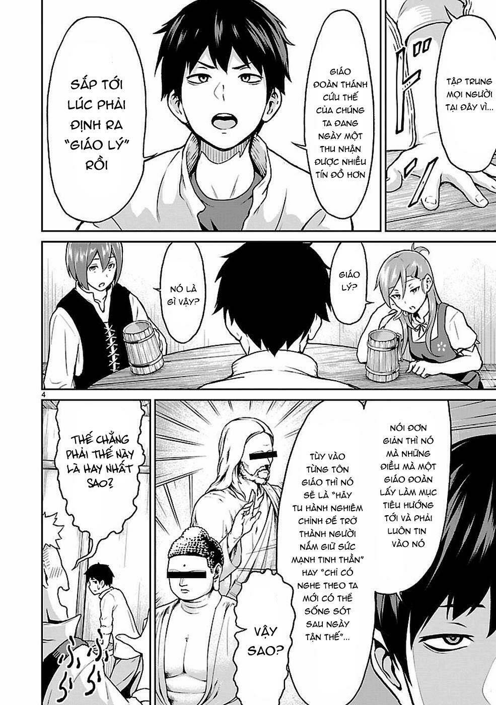 xuyên không cùng kamisama tới thế giới không có thần linh chapter 9.5 5