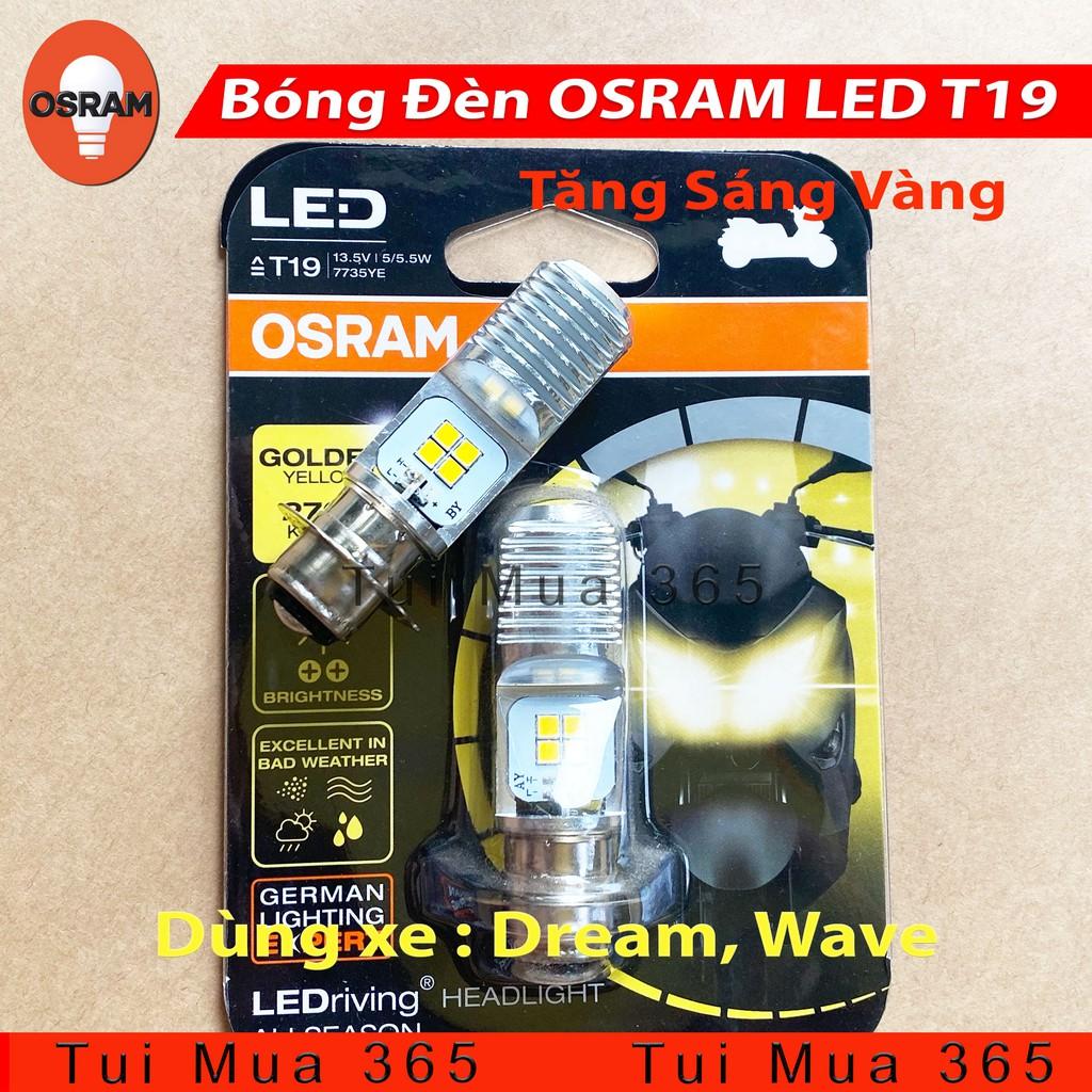 Bóng đèn LED tăng sáng vàng T19 Dream, Wave