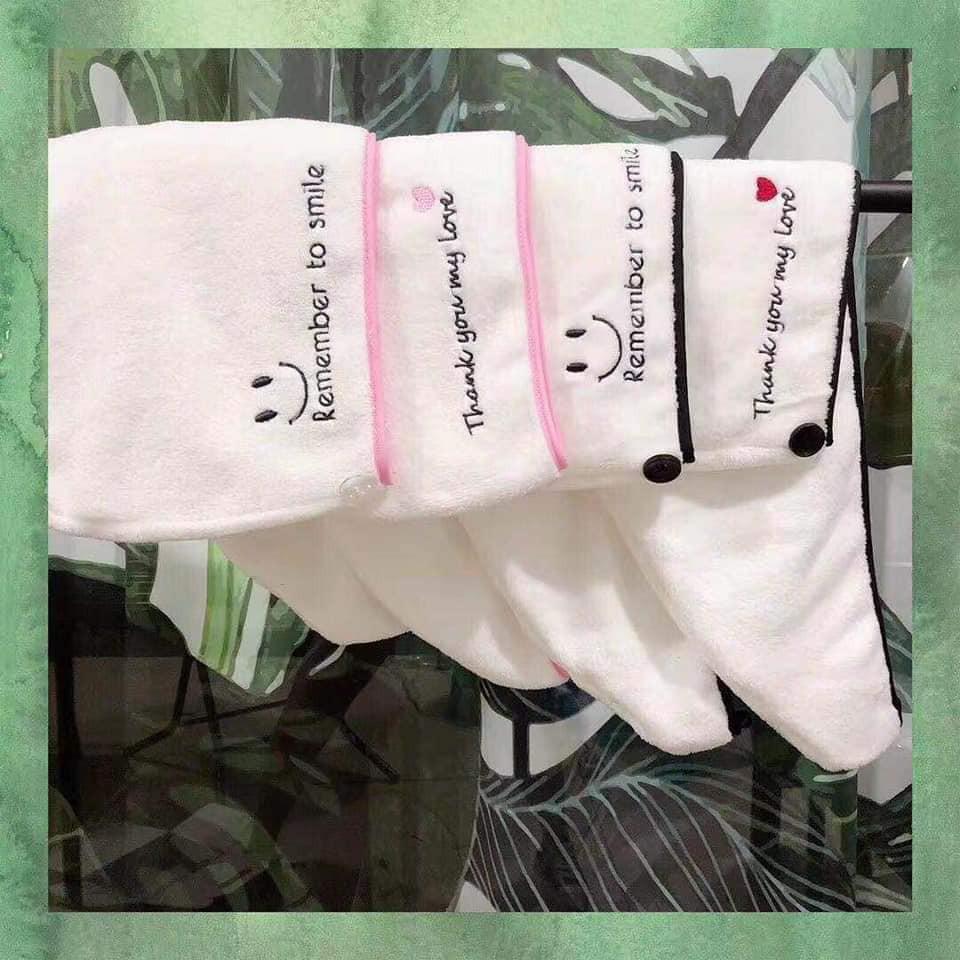 Khăn Ủ Tóc - Hút Ẩm - Khô Tóc - Hàng Có Sẵn - Hàng Loại 1