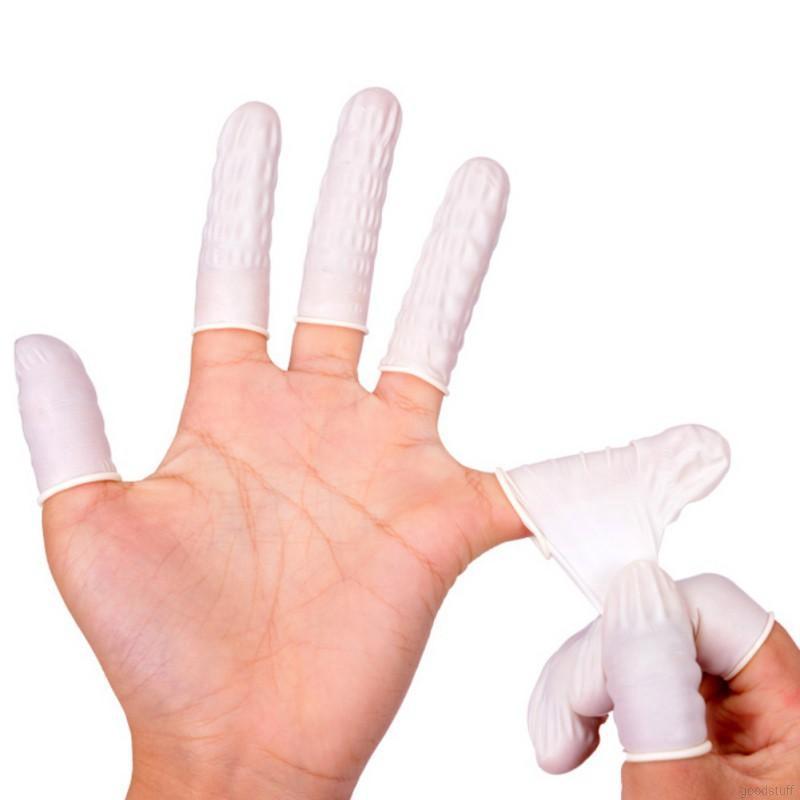 Bộ bao bọc ngón tay bảo vệ dùng 1 lần bằng latex