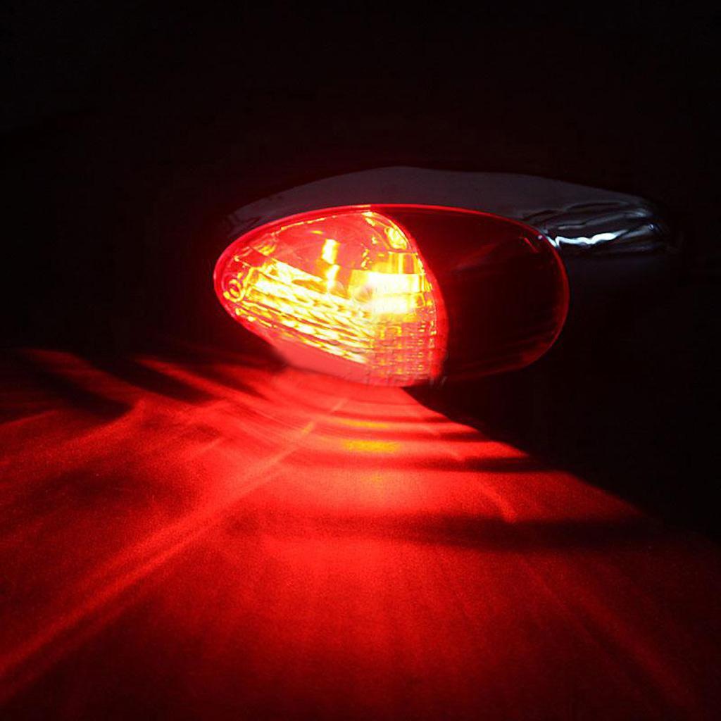 Universal Motorcycle Rear Tail Brake Stop Light 12V for Steed 400