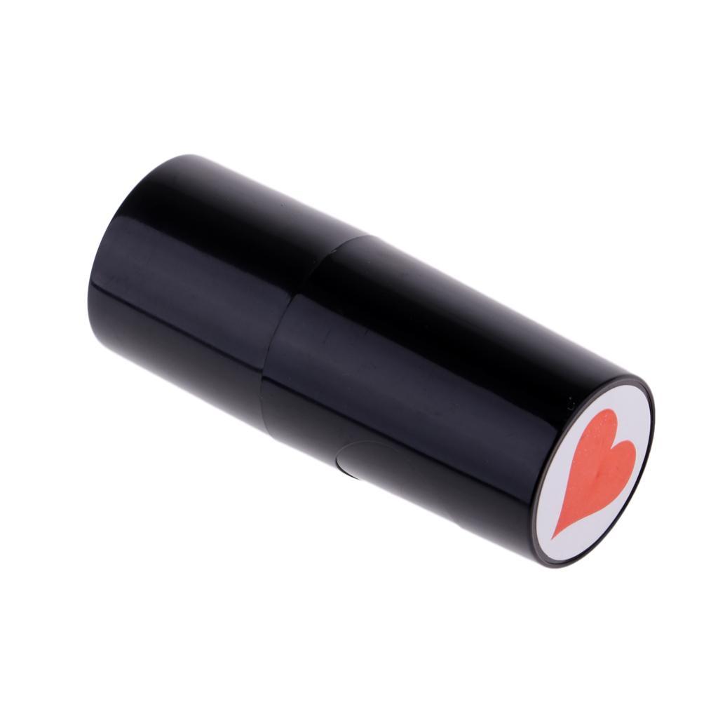 2pcs Colorfast Golf Ball Heart Shape Stamp Stamper Marker Impression Seal For Golfer