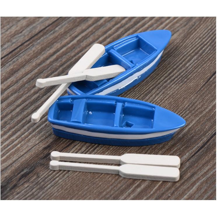 Mô hình thuyền du lịch để trang trí tiểu cảnh, bonsai