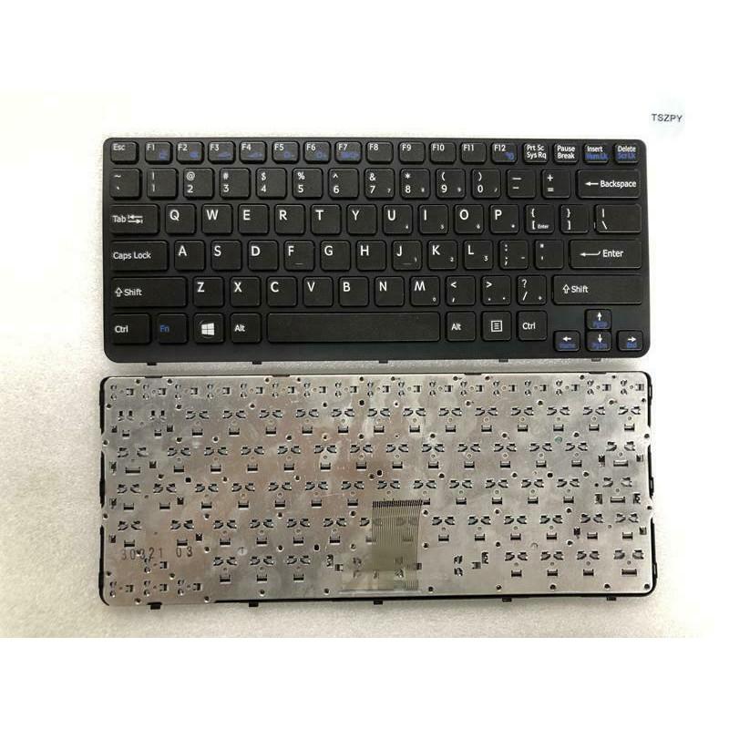 (KEYBOARD) BÀN PHÍM LAPTOP DÀNH CHO SONY SVE 141 (KHUNG) dùng cho Vaio SVE14 SVE141 SVE14A