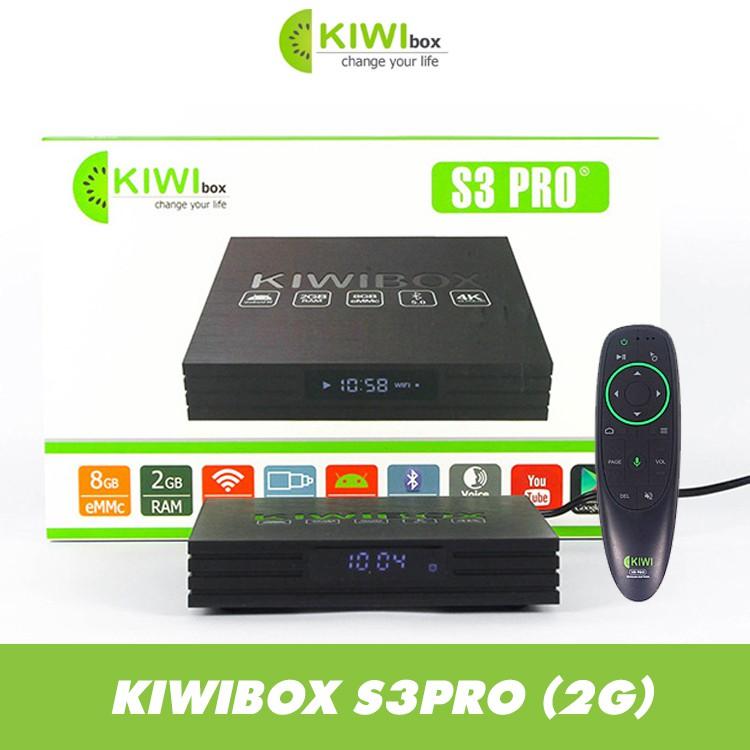 Kiwibox S3 Pro, Ram 2G, hỗ trợ cổng quang, bluetooth, hàng chính hãng