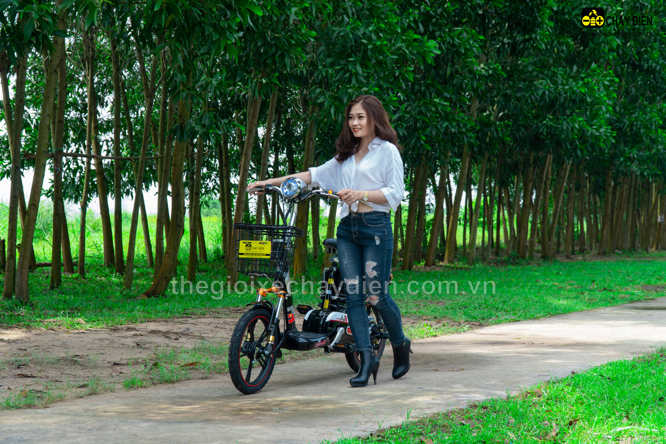 XE ĐẠP ĐIỆN SONSU SUPPER 18INCH