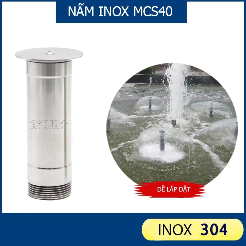 Đầu Phun Inox cho Đài Phun Nước