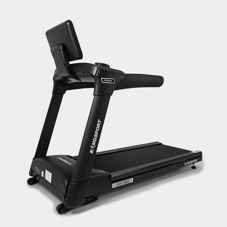 Máy chạy bộ KINGSPORT K-03 đơn năng, tốc độ tối đa 20km/h, 24 chương trình luyện tập, cân nặng phù hợp từ dưới 120-130kg
