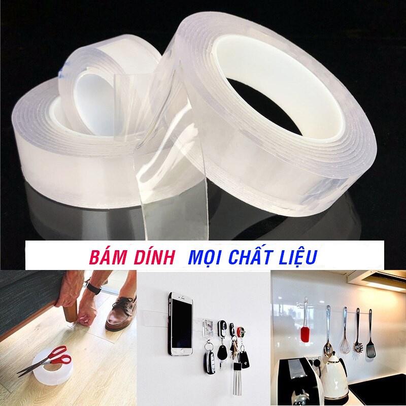 Keo Dính dán cố định đồ vật Đa Năng dài 3mét