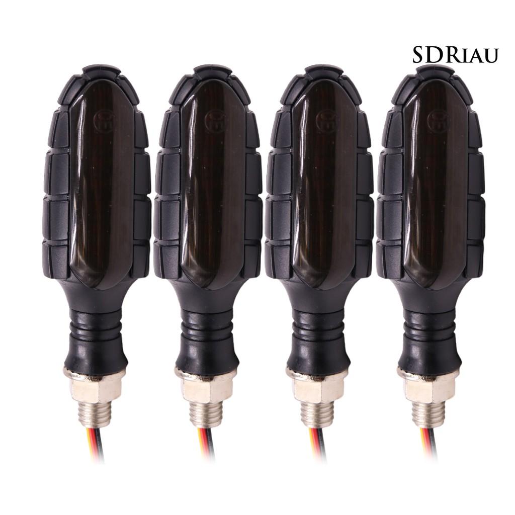 Set 4 Đèn Xi Nhan 16 Bóng Led Dành Cho Xe Mô Tô