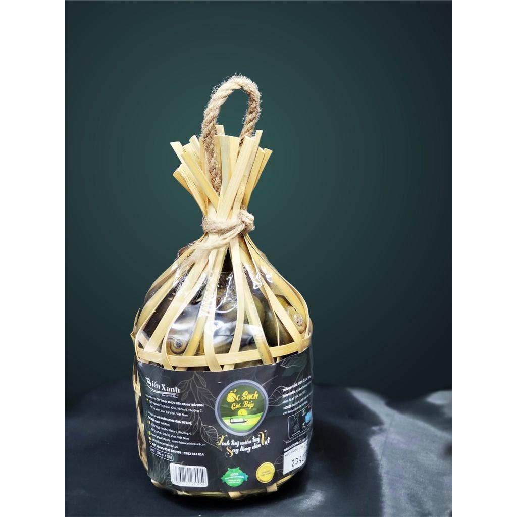 ỐC GÁC BẾP BIỂN XANH Đặc sản Miền Tây Giỏ Tre 500g