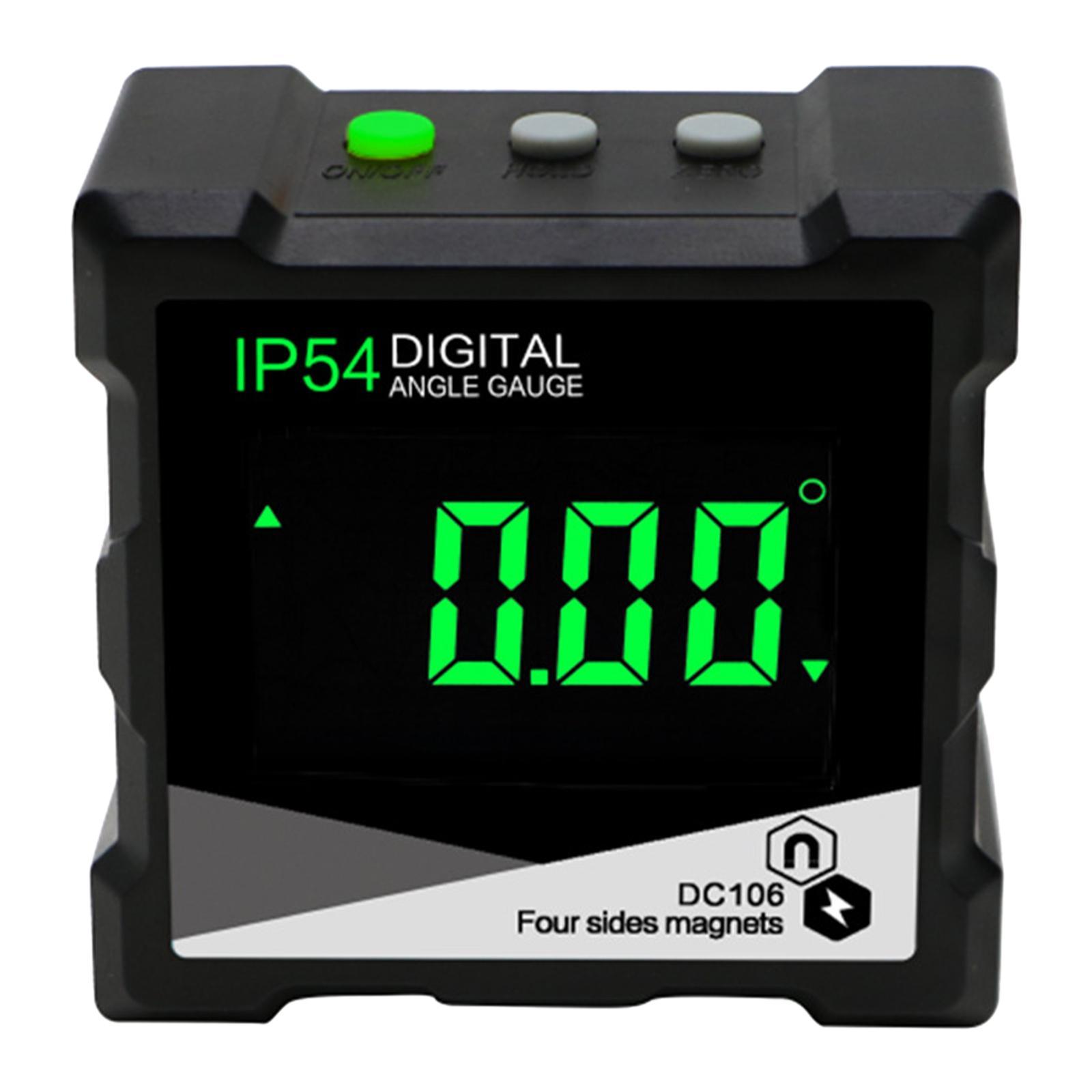 Portable Angle Finder High Precise with Magnetic Digital Inclinometer for Plumbers Carpenters