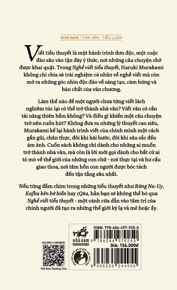 Sách Nghề Viết Tiểu Thuyết