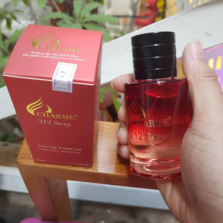 Nước Hoa Nam Charme 212 Sexy - Ngọt ngào Nam tính, thơm dai 2-3 ngày