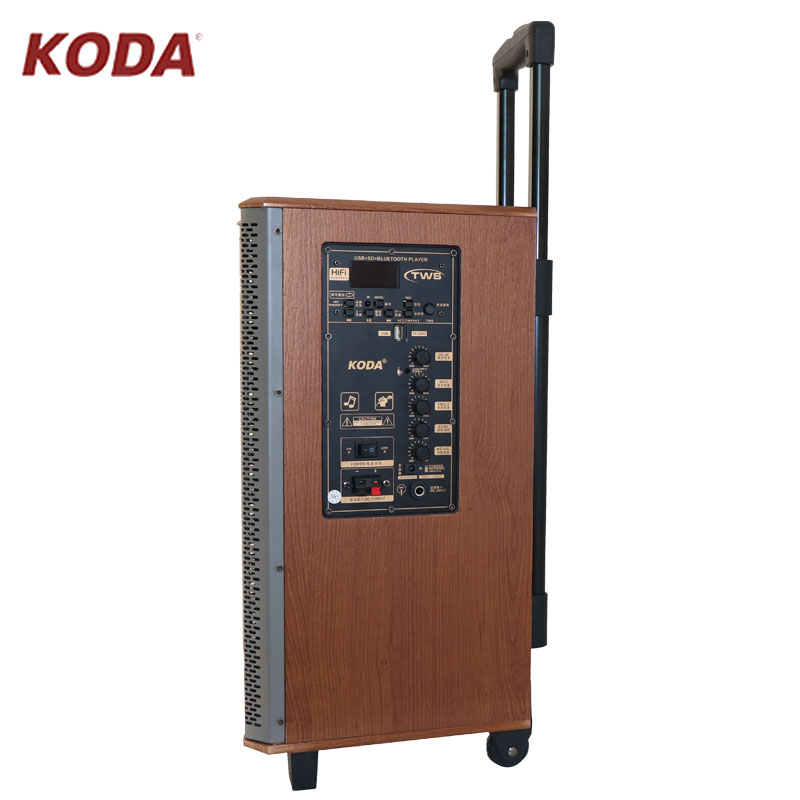 Loa kéo Koda KD-805 bass 8&quot; , 2 Mic kèm điều khiển, hàng chính hãng