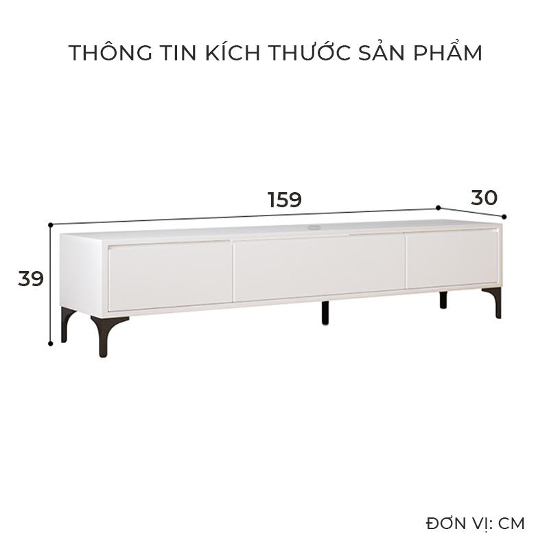 Kệ Tivi Để Sàn Phong Cách Hàn Quốc Kết Hợp Ngăn Tủ Để Đồ Tiết Kiệm Diện Tích AP323