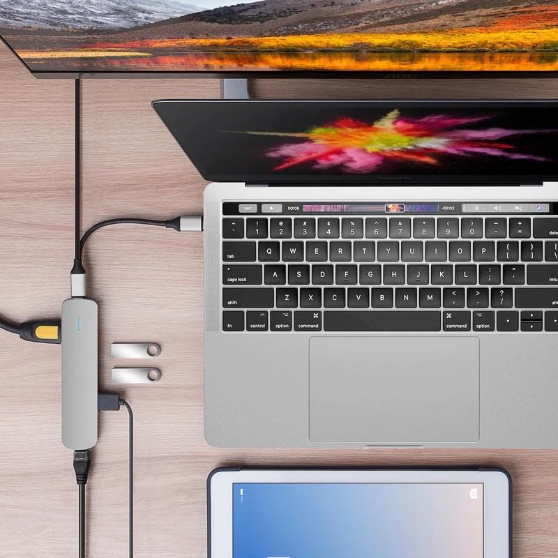 CỔNG CHUYỂN HYPERDRIVE 4K HDMI 6-IN-1 USB-C HUB - HÀNG NHẬP KHẨU