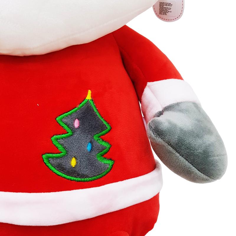 Thú Nhồi Bông Ông Già Noel Mặc Áo Thêu 70 cm - ZooZoo 70310