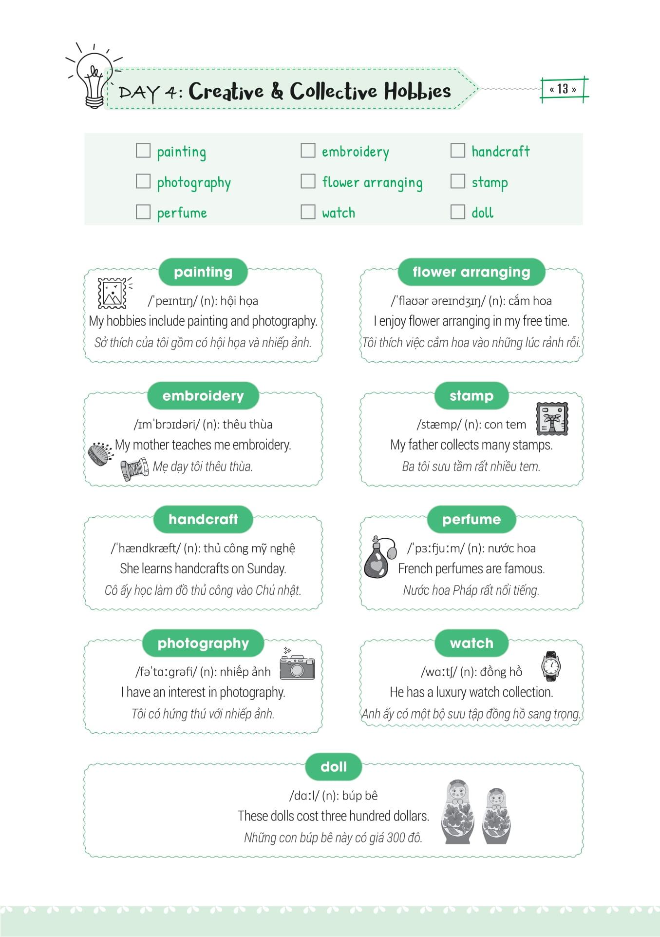 Sách - Mastering English Vocabulary - 180 Ngày Làm Chủ Từ Vựng Tiếng Anh - ảnh 14