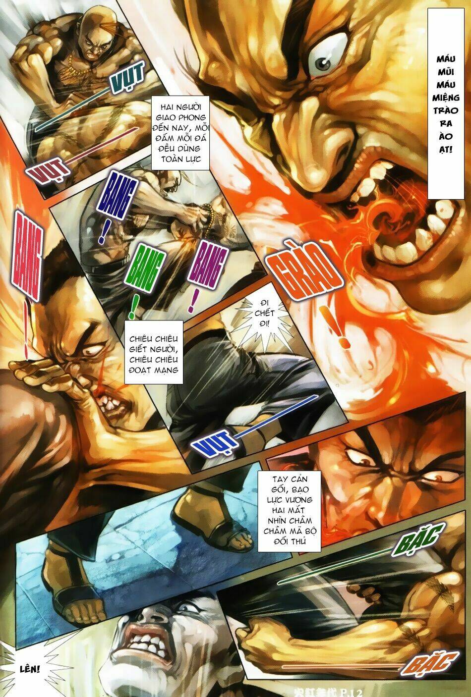 hỏa hồng niên đại hắc cốt đường chapter 33 11