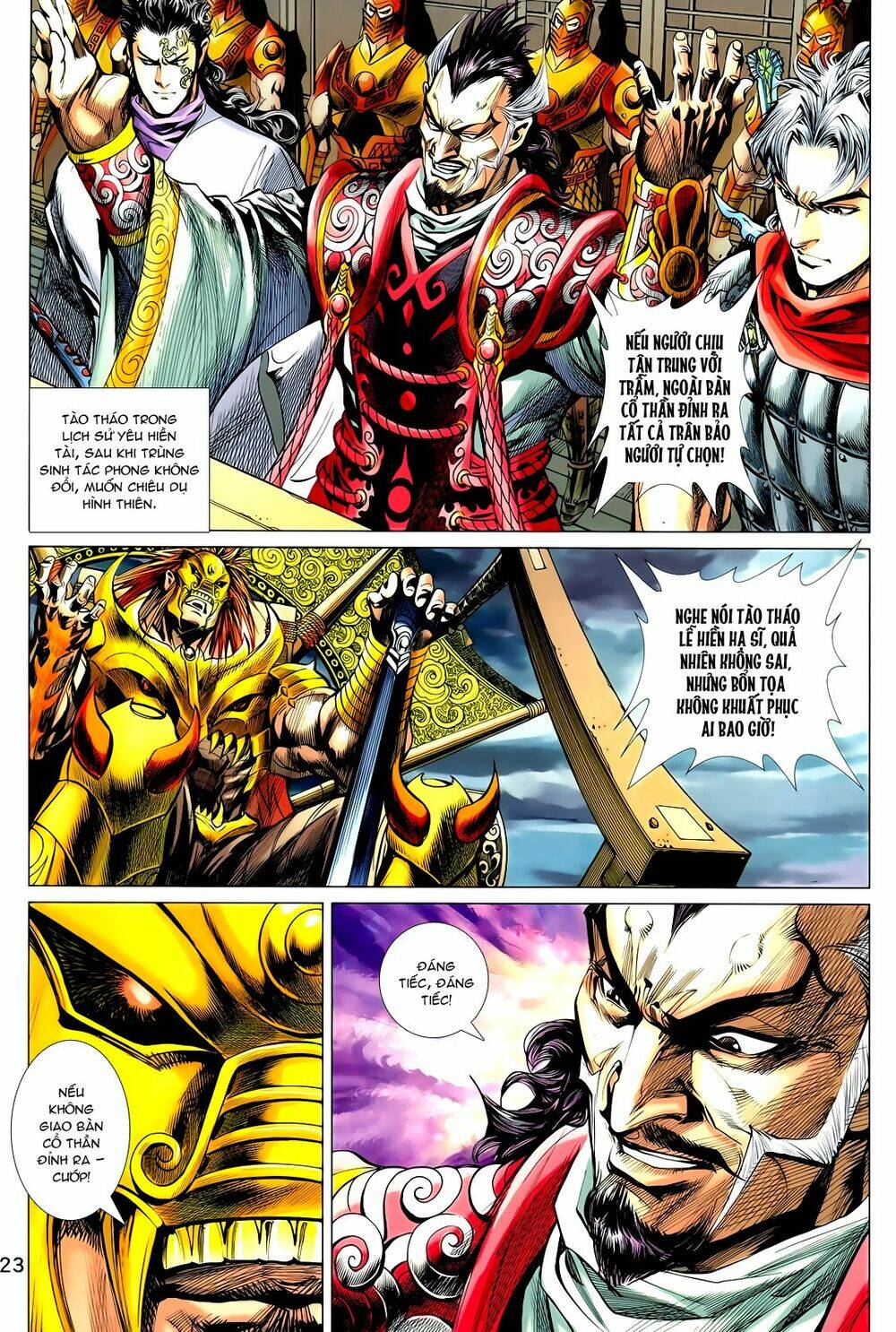 thần binh vấn thiên chapter 5 19