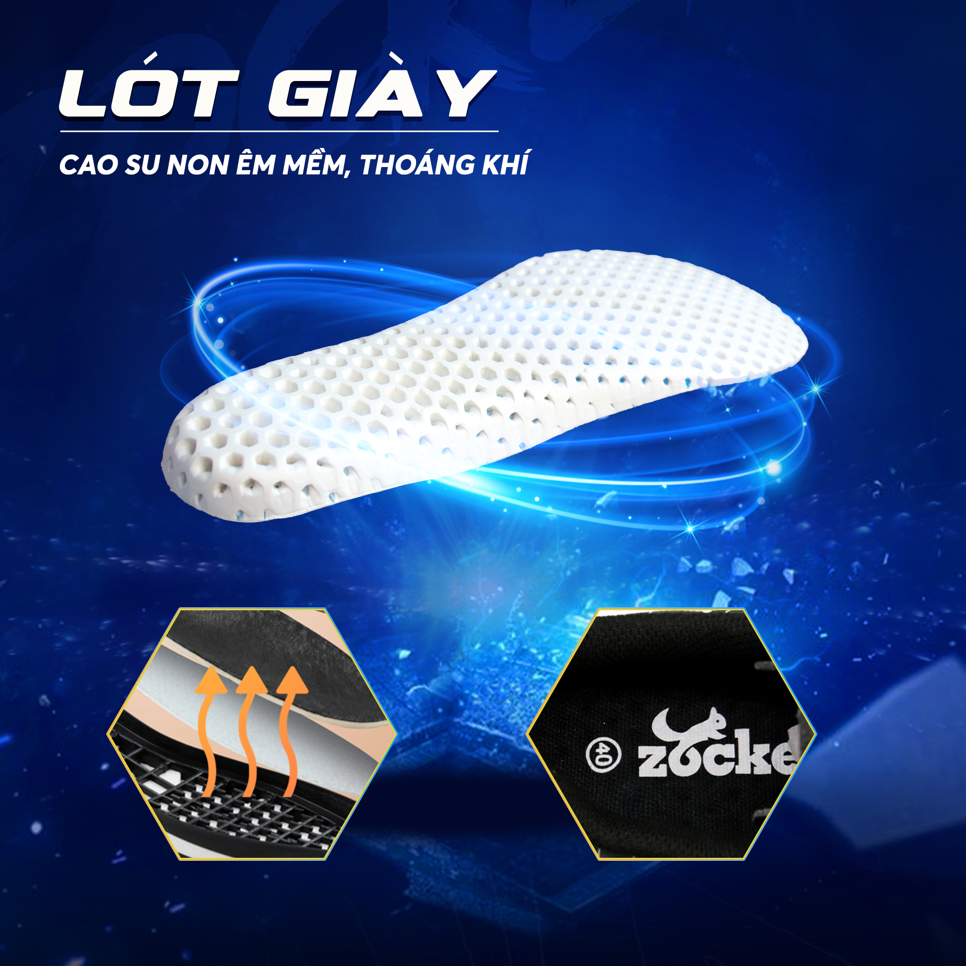Giày Bóng Đá Sân Cỏ Nhân Tạo Zocker Winner E Màu Trắng, Giày Đá Banh Ôm Chân Lưỡi Gà Liền Tặng Kèm Tất