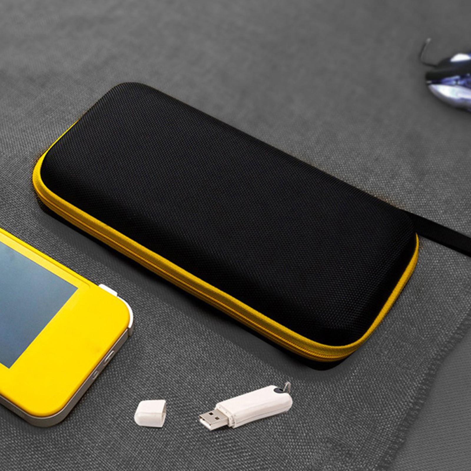 Shockproof Carrying Case ,Portable Hard Shell Organizer Case Dustproof Impact Resistant Black Zipper Travel EVA Case ,Accessories for Pocket 3