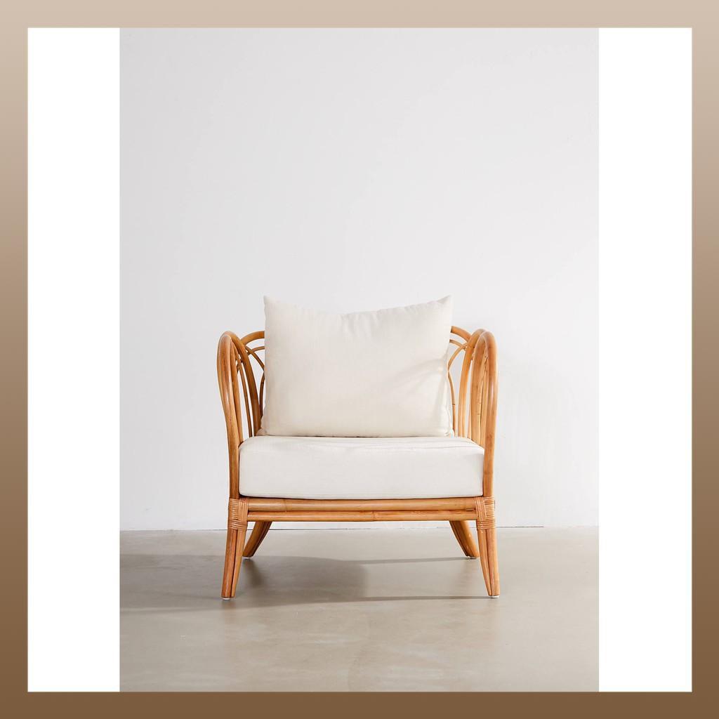 Ghế sofa mây vòng đơn