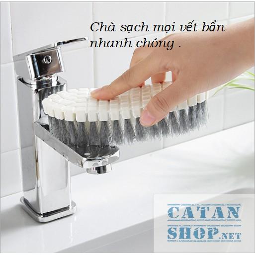 Bàn chải chà sàn, vệ sinh nhà bếp Uốn Cong mọi góc cạnh loại bỏ vết bẩn nhanh chóng GD301-BanChai-Uoncong