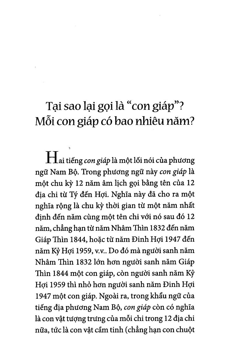 Từ Thập Nhị Chi Đến 12 Con Giáp