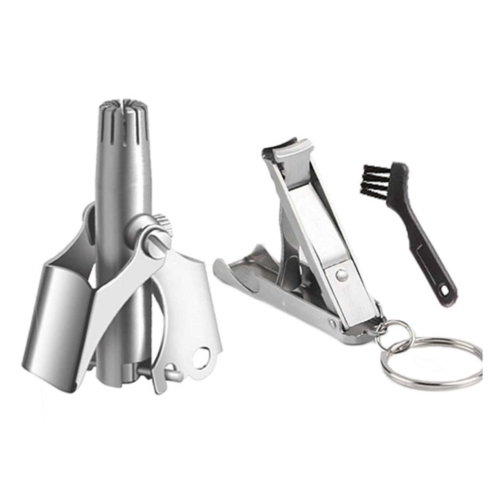 Portable Travel Manual Nose Ear Hair Trimmer Nose Hair Remover Nasal Shaver