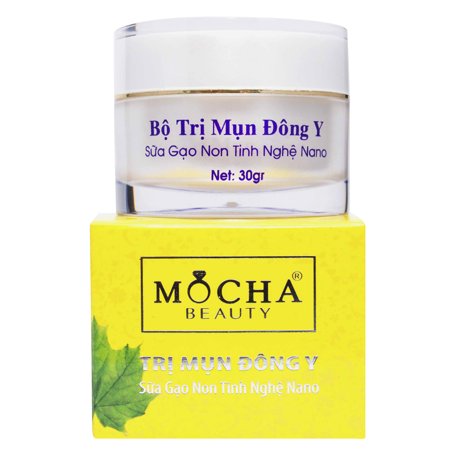 Bộ Trị Mụn Đông Y Mocha Beauty (60g)