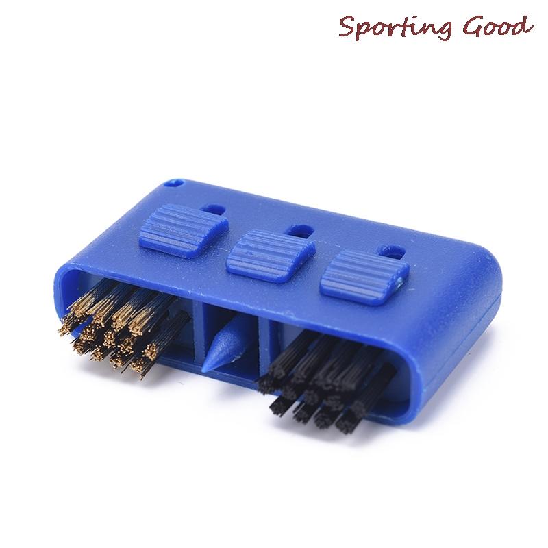 Chất lượng cao Câu lạc bộ Golf 3 trong 1 Groove Putter Wedge Ball Cleaning Brush Giày sạch hơn