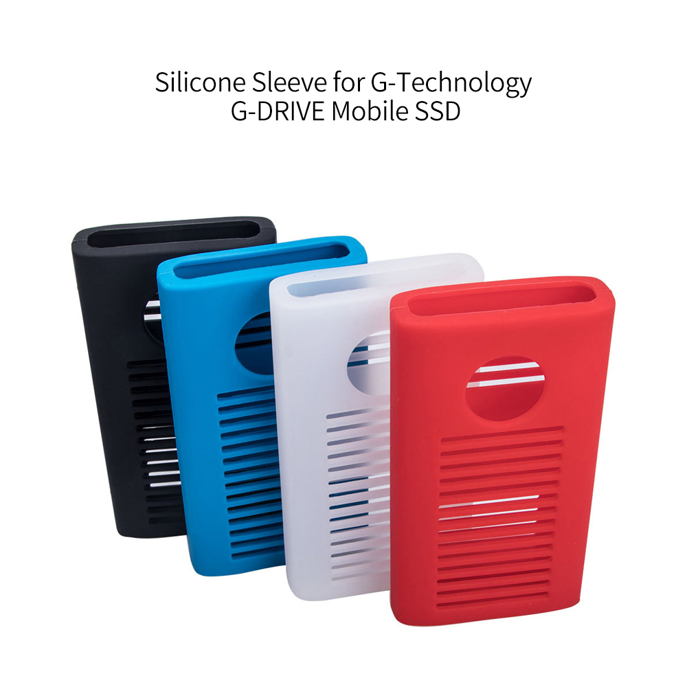 Vỏ Bảo Vệ SSD Bọc Silicon Đàn Hồi Cho Di Động G-Technology G-Drive