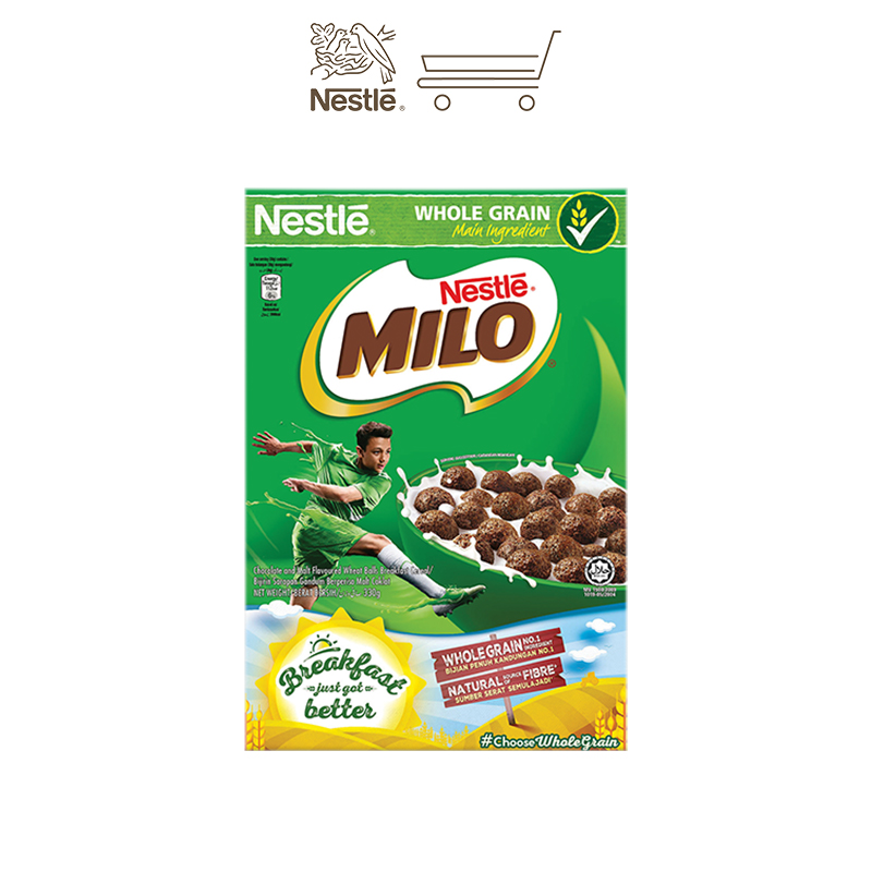 Ngũ cốc ăn sáng Milo (Hộp 330g)