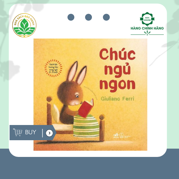 Sách Lật Tương Tác Song Ngữ 0-3 Tuổi: Chúc Ngủ Ngon